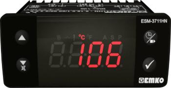 Emko ESM-3711-HN.2.05.0.1/00.00/1.0.0.0 2-bodový regulátor termostat J 0 do 800 °C relé 16 A (d x š x v) 65 x 76 x 35 mm