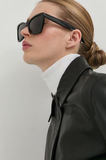 Slnečné okuliare Balenciaga BB0231S dámske, čierna farba