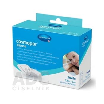 Cosmopor Silicone Absorpčné krytie 7,2x5CM 5ks