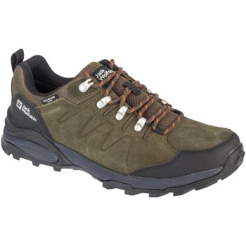 Jack Wolfskin  Refugio Texapore Low M  Turistická obuv Zelená