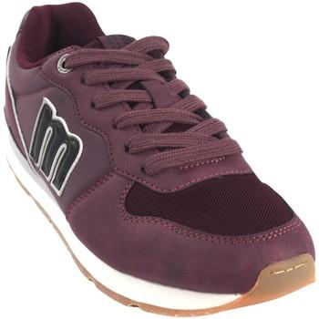 MTNG  Univerzálna športová obuv Pánska topánka MUSTANG 84467 bordová  Čierna