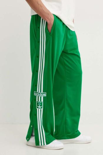 Tepláky adidas Originals Adibreak zelená farba, s nášivkou, IY9923