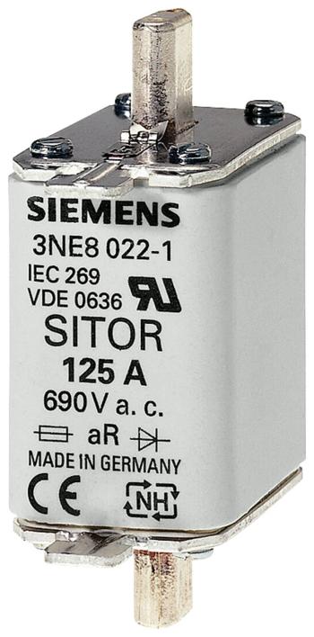 Siemens 3NE80031 sada poistiek   Veľkosť poistky = 0  35 A  690 V 1 ks