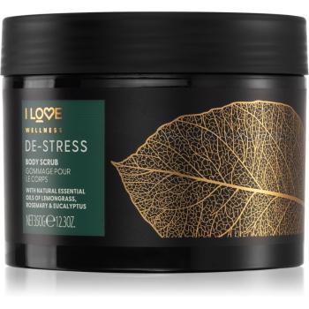 I love... Wellness De-Stress telový peeling so soľou 350 g