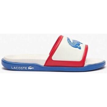 Lacoste  47CMA0014 SERVE SLIDE  Sandále Biela