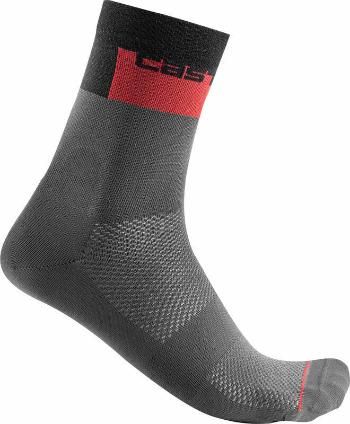 Castelli Blocco 15 Sock Dark Gray 2XL