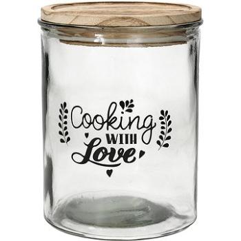 Tognana Sklenená dóza 1,85 l Cooking with Love (DE5BAX15734)