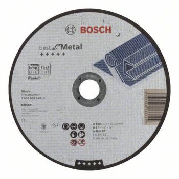 Bosch Accessories 2608603520 2608603520 rezný kotúč rovný  180 mm 22.23 mm 1 ks