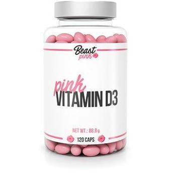 BeastPink Pink Vitamín D3, 120 kapsúl (8586022217647)