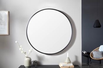 LuxD Dizajnové nástenné zrkadlo Daiwa  čierne  x  25152