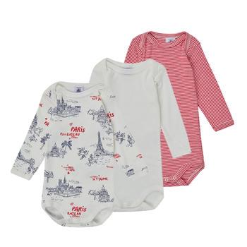 Petit Bateau  Pyžamá LOT 3 BODY  Viacfarebná