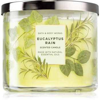 Bath & Body Works Eucalyptus Rain vonná sviečka 411 g