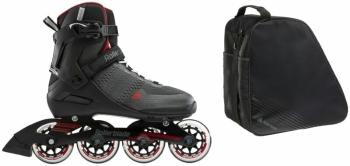 Rollerblade Spark 84 Dark Grey/Red 44,5 Kolieskové korčule