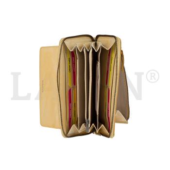 Lagen Dámska peňaženka kožená 786017 Žltá