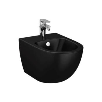 Bidet VitrA Shift závesný čierny, vnútorný prívod RN020BL