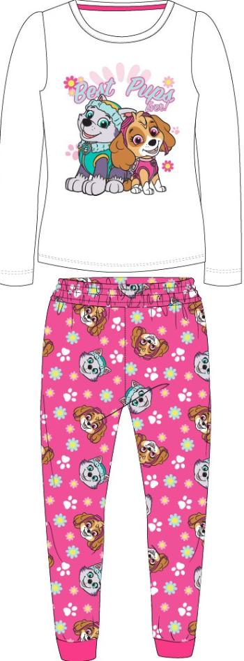 EPlus Dievčenské pyžamo - Paw Patrol, biele Veľkosť - deti: 104