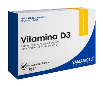 Vitamina D3 tabletový - Yamamoto 60 tbl.