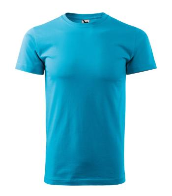 MALFINI Pánske tričko Basic - Tyrkysová | XS