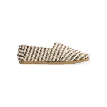 Paez  Gum Classic W - Surfy Lurex Ecru  Espadrilky Viacfarebná