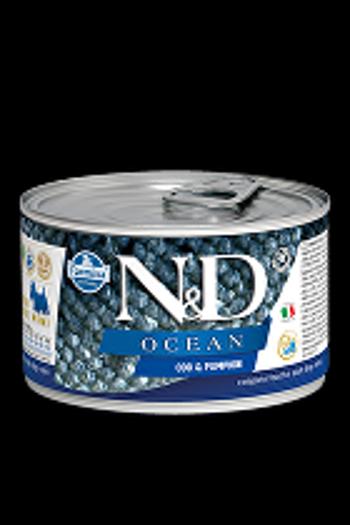 N&D DOG OCEAN Adult Codfish & Pumpkin Mini 140g 1 + 1 zadarmo