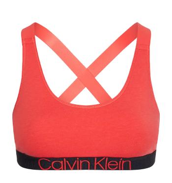 CALVIN KLEIN - punch pink color unlined bralette -L