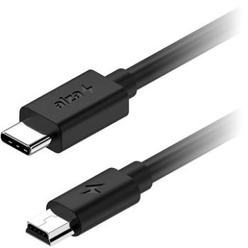 AlzaPower Core USB-C (M) 2.0 to Mini USB (M) 2A Cable 0,5 m čierny (APW-CBTCMI01)