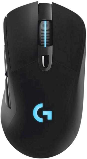 Logitech Gaming G703 Lightspeed #####Kabellose Gaming-Maus bezdrôtový optická čierna 6 null 16000 dpi podsvietenie, je m