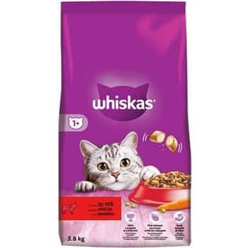 Whiskas granule hovädzie pre dospelé mačky 3,8 kg (5998749144169)