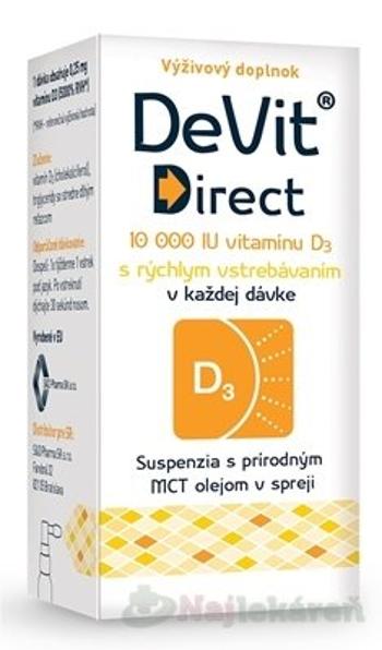 DeVit Direct 10 000 IU, sprej 1x6 ml