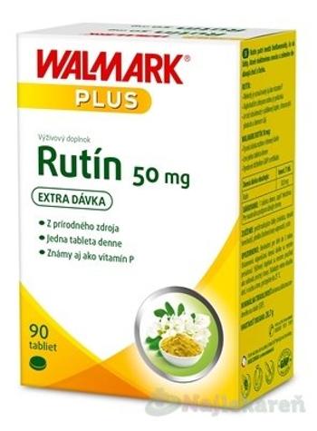 WALMARK Rutín 50 mg (inov. obal 2019) 1x90 ks