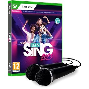 Lets Sing 2023 + 2 microphone – Xbox (4020628639426)