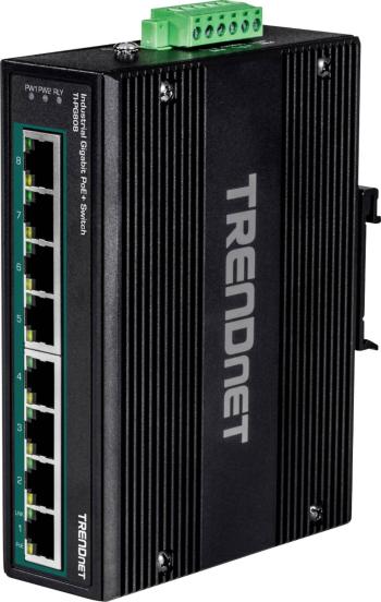 TrendNet TI-PG80B priemyselný ethernetový switch  10 / 100 / 1000 MBit/s