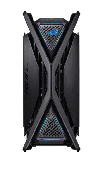 ASUS case ROG HYPERION (GR701), Mid Tower, priehľadná bočnica, čierna