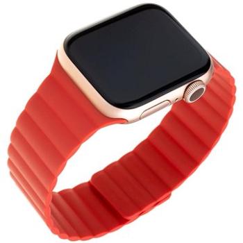 FIXED Silicone Magnetic Strap pre Apple Watch 42/44/45/Ultra 49mm červený (FIXMST-434-RD)