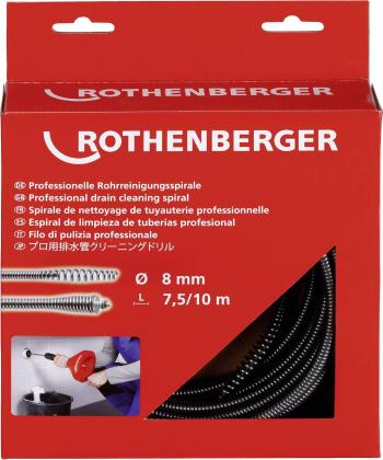 Rothenberger 72412 hriadeľ čističe rúrok 7.5 m Vonkajší Ø 8 mm