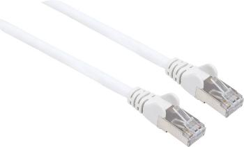 Intellinet 741422 RJ45 sieťové káble, prepojovacie káble CAT 6a (surový kábel CAT 7) S/FTP 20.00 m biela bez halogénov 1