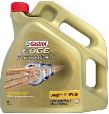 CASTROL EDGE PROFESSIONAL TITANIUM FST LL III 5W-30 4L 15B19D