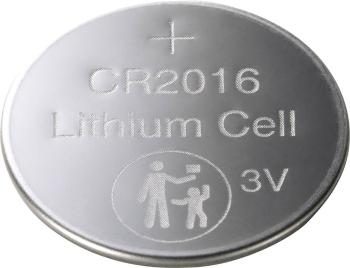 Basetech  gombíková batéria  CR 2016 lítiová 80 mAh 3.0 V 4 ks