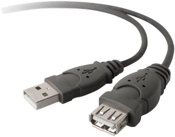 Belkin #####USB-Kabel USB 2.0 #####USB-A Stecker, #####USB-A Buchse 3.00 m čierna