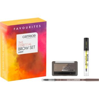 Catrice The Essential Brow sada na obočie Light odtieň