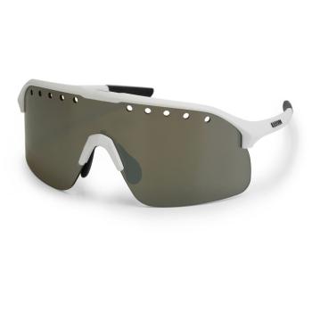 Cyklistické športové okuliare Rogelli Ventro Polarized bielo/sivé ROG351716