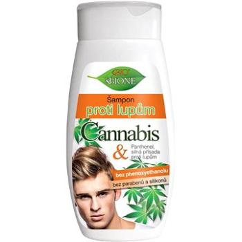 BIONE COSMETICS Bio Cannabis Šampón proti lupinám pre mužov 260 ml (8595061611590)