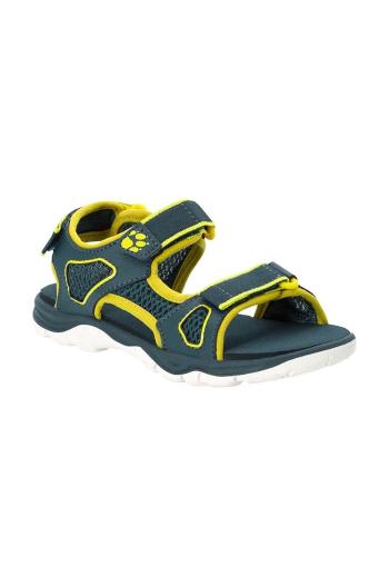 Detské sandále Jack Wolfskin TARACO BEACH SANDAL K zelená farba