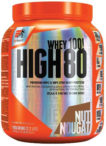 EXTRIFIT High Whey 80 oriešok nugát 1000 g