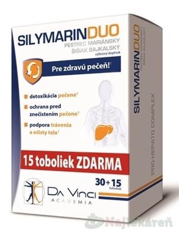 Da Vinci Academia Silymarin Duo 45 kapsúl