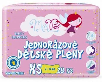 MonPeri plienky XS 2-4 kg 28 ks