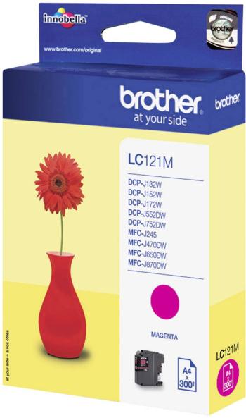 Brother Ink LC-121M originál  purpurová LC121M