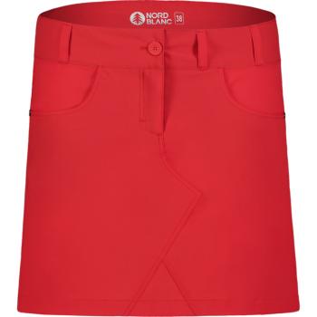 Dámske ľahké outdoorová sukňa Nordblanc Rising červená NBSSL7635_CVA 40
