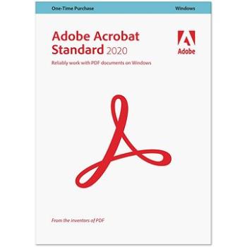 Adobe Acrobat Standard 2020, Win, EN (elektronická licencia) (65324319AD01A00)