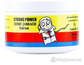 STRONG POWER COSMO CANNABIS balzam s mentolom, gáfrom a zázvorom 250 ml